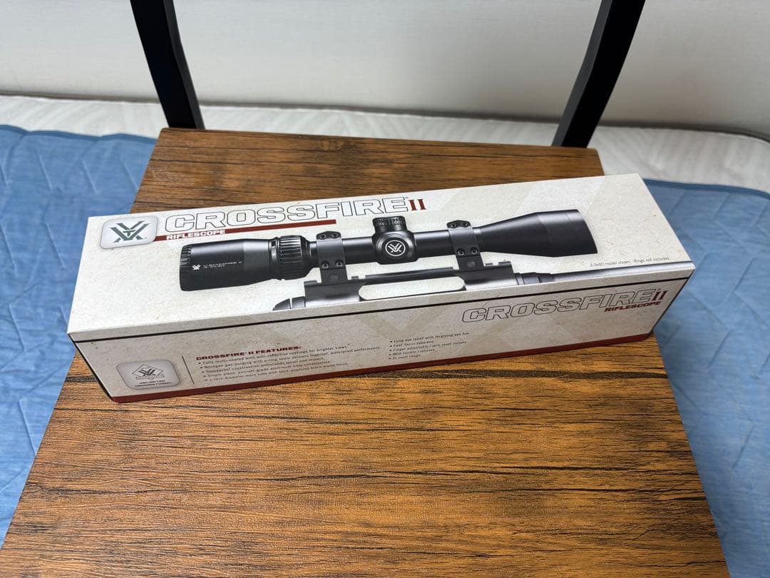 実物 Vortex Crossfire II 4-12x44 BDC スコープ