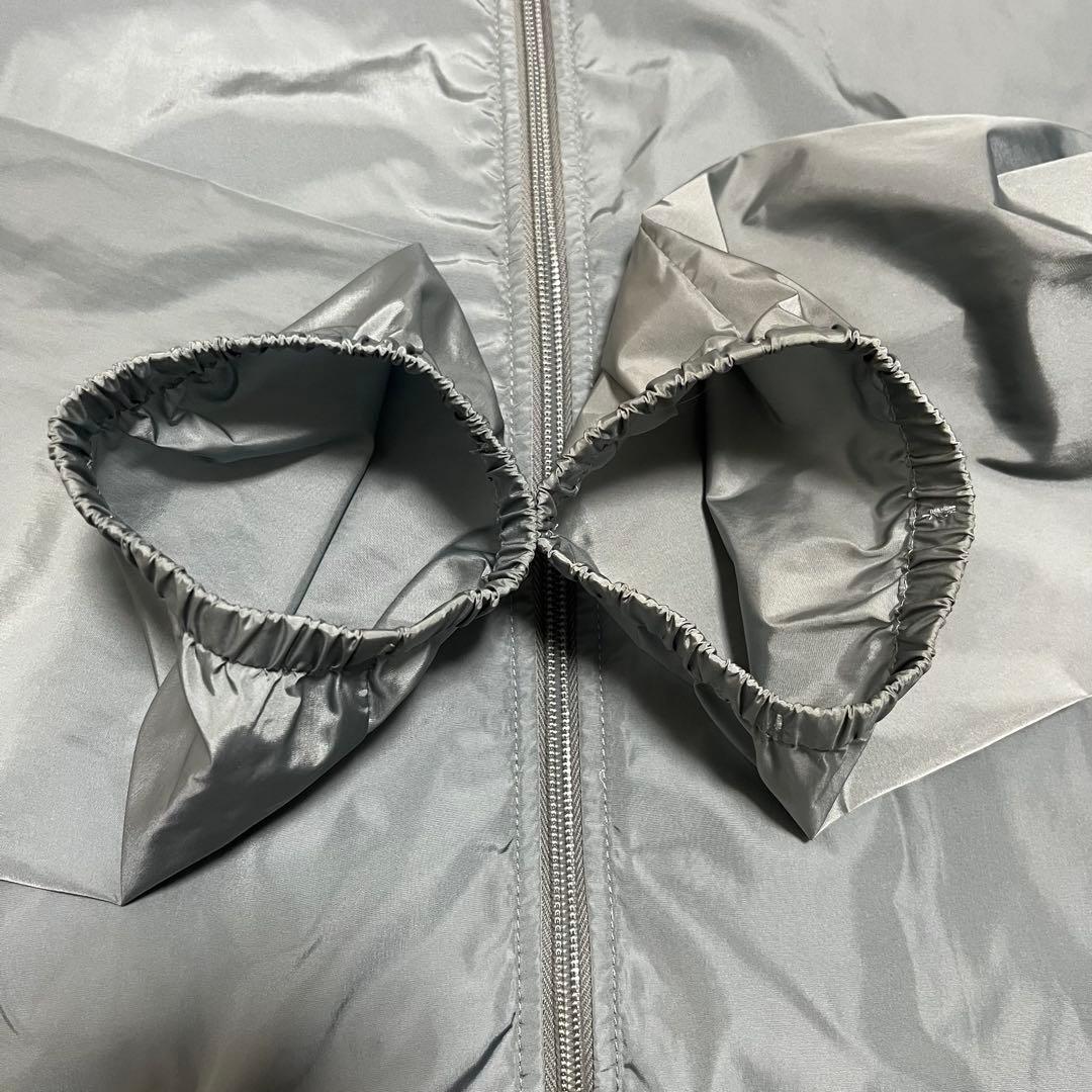 PRADA SPORT ナイロン パーカー フード付き グレー XLサイズ