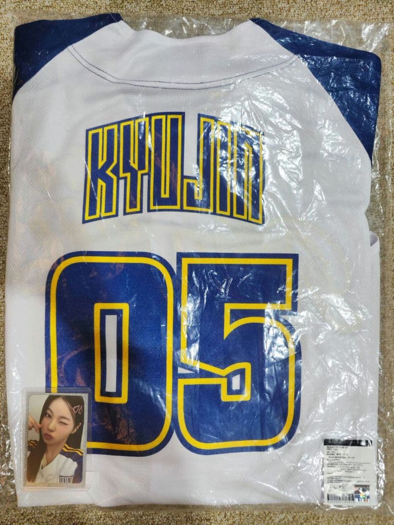 CLK NMIXX キュジン ベースボール ユニフォーム