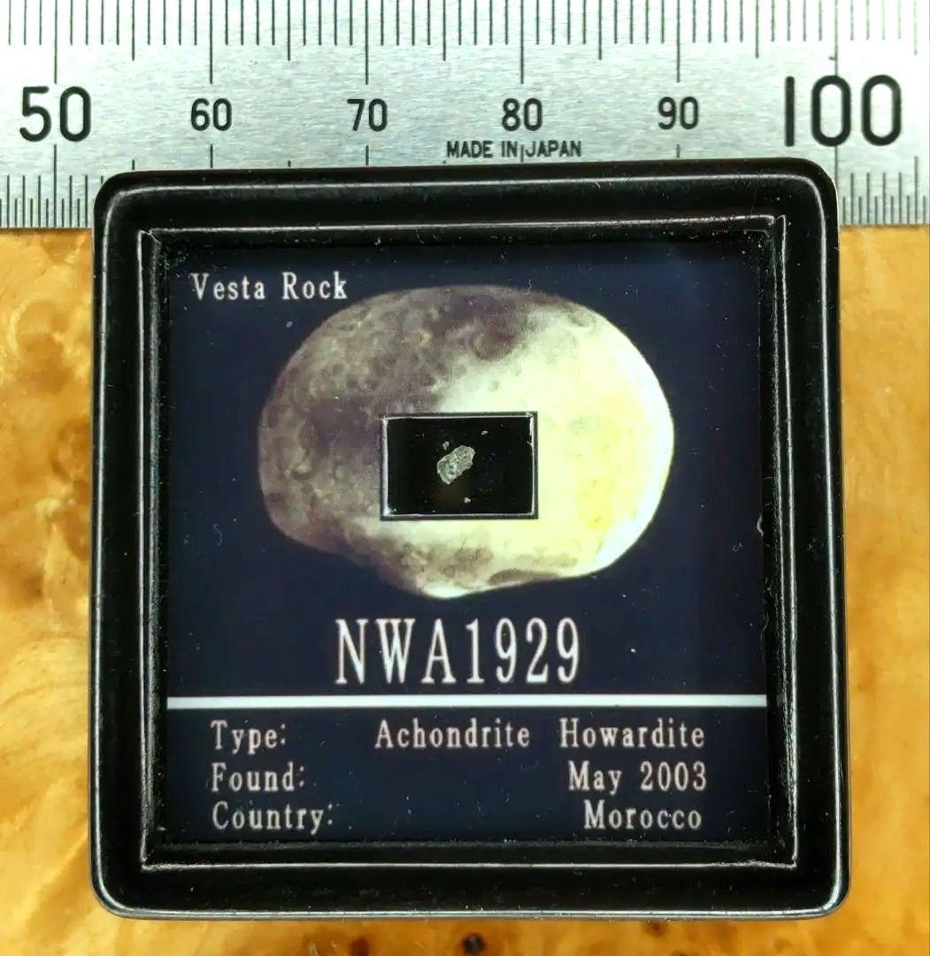 小惑星ベスタ起源のNWA1929隕石標本