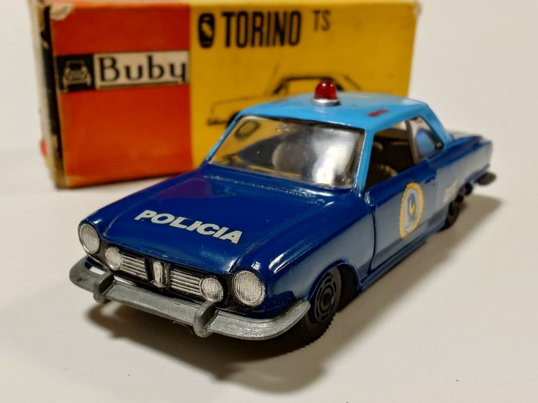 ミニカー BUBY TORINO 380w POLICIA
