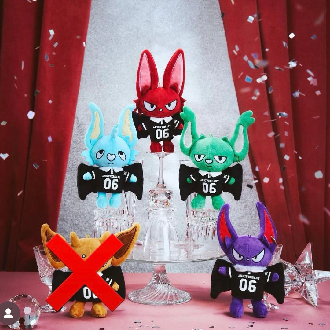 BB5 6周年 ぬいぐるみ 4体セット売り