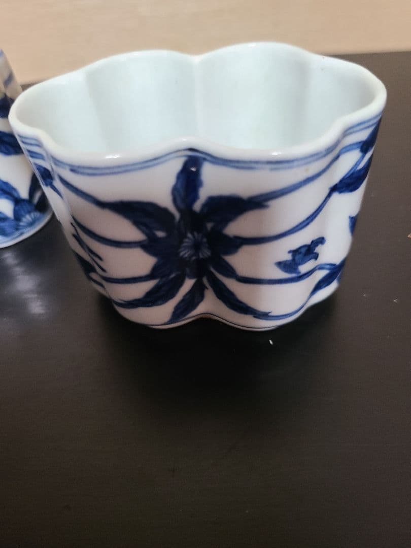 須田菁華造染付小鉢3客