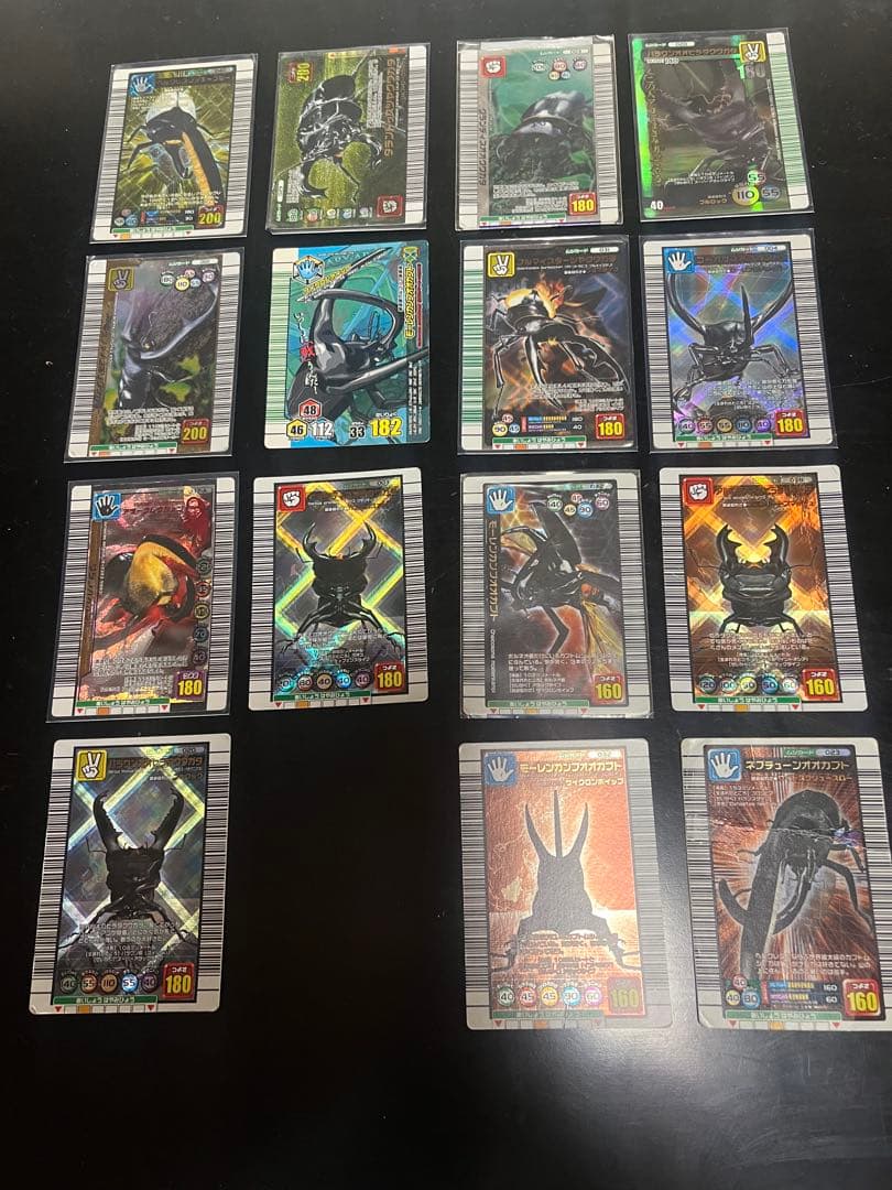 昆虫バトル ムシキングカード