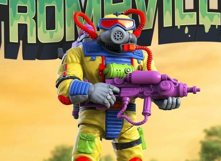 スーパー 7 悪魔の毒々モンスター レンジャー フィギュア