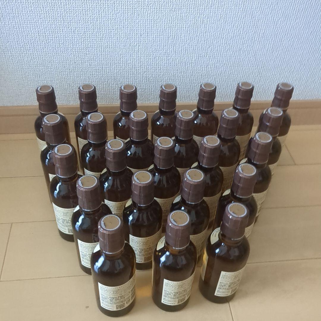 サントリー 山崎 シングルモルト ウイスキー ミニボトル180m 25本セット