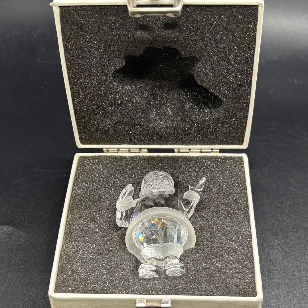 スワロフスキー　置物　　オブジェ　クリスマス　サンタクロース　no.175