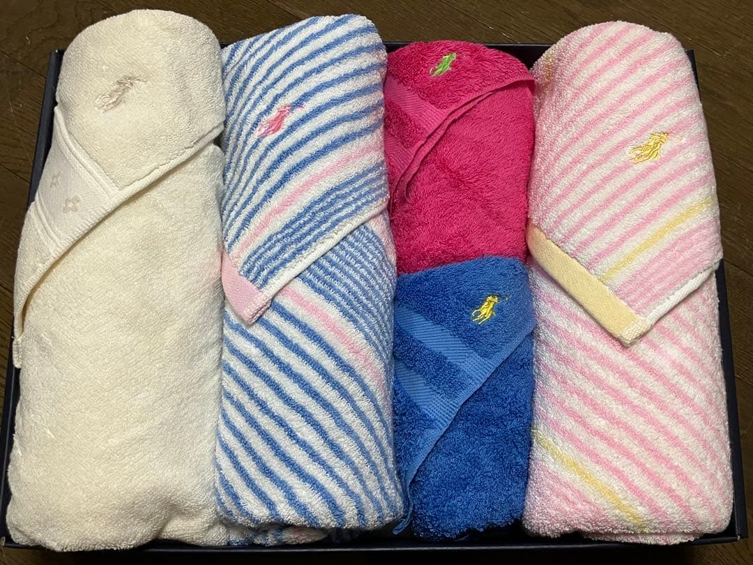 ラルフローレン　バスタオル フェイスタオル　5枚セット　新品未使用