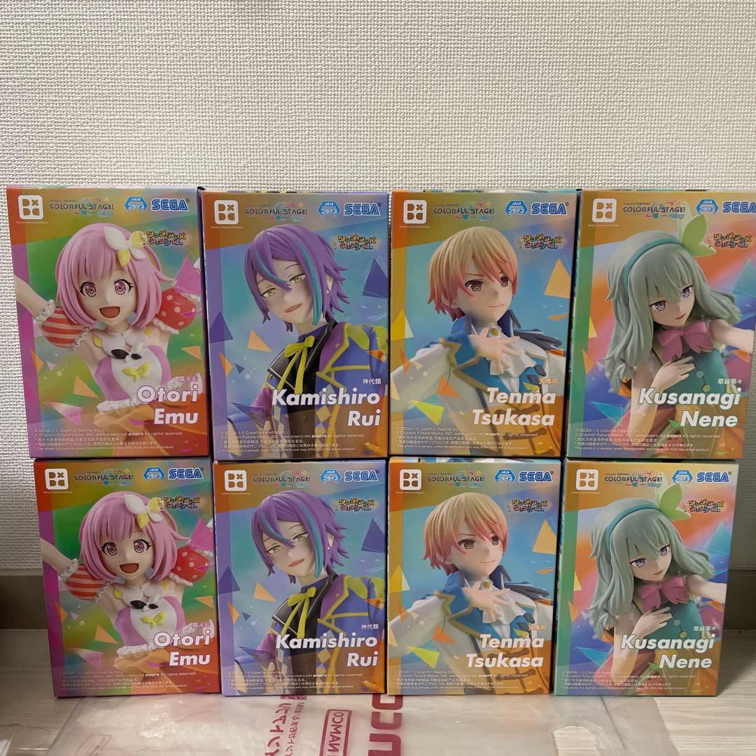 ワンダーランズ×ショウタイム フィギュア 4種2セット　プロジェクトセカイ