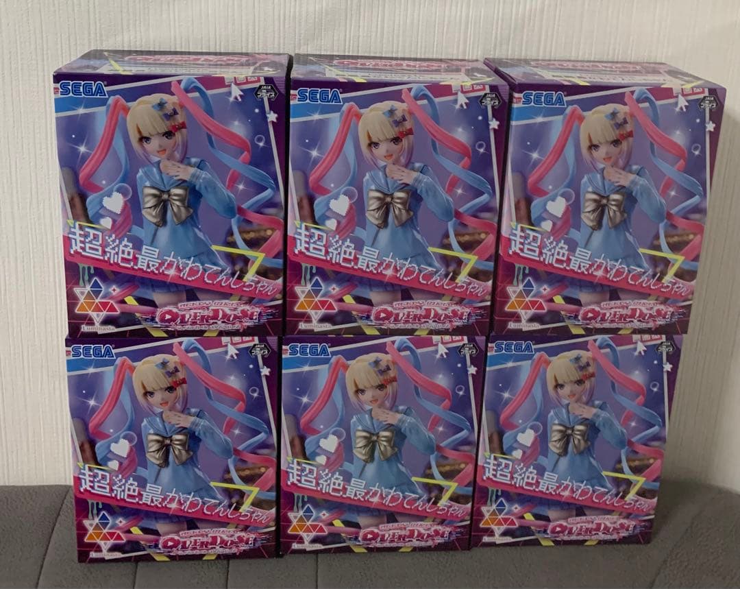 超絶最かわてんしちゃん Luminasta フィギュア 超てんちゃん 6点