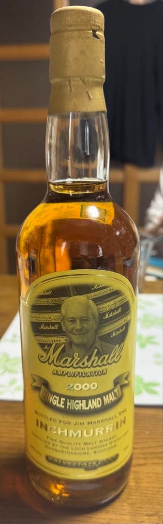 激レアmarshallマーシャル2000年アニバーサリーウイスキーシングルモルト