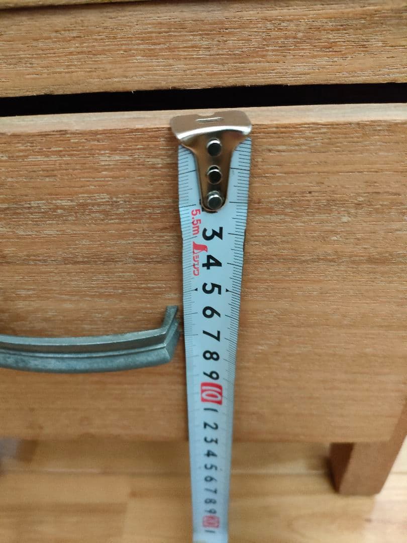 アンティーク サイドチェスト 袖机 書類棚 昭和レトロ