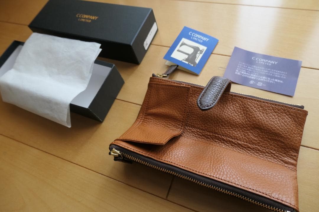 ルポ REPOS ペンケース 復刻版 ダークブラウン Cカンパニー