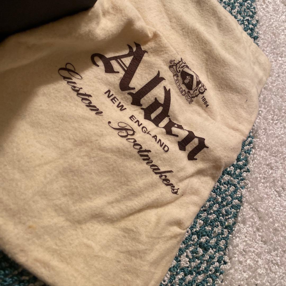 オールデンバーガンディ レザー ミッドカットブーツAlden 4540Hブーツ