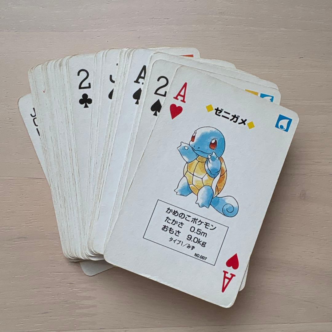 ポケモン トランプ 赤 緑　初期 ポケットモンスター