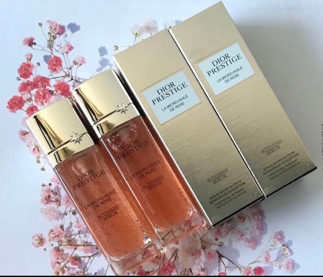 50ml×2◆ディオール プレステージ マイクロ ユイル R セラム 国内正規品