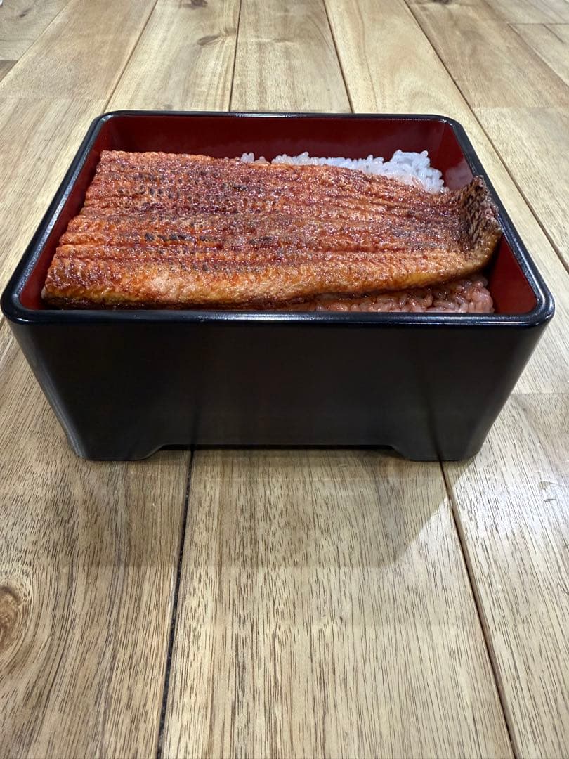 ［新品］うなぎ 鰻重 食品サンプル　15cm×12cm