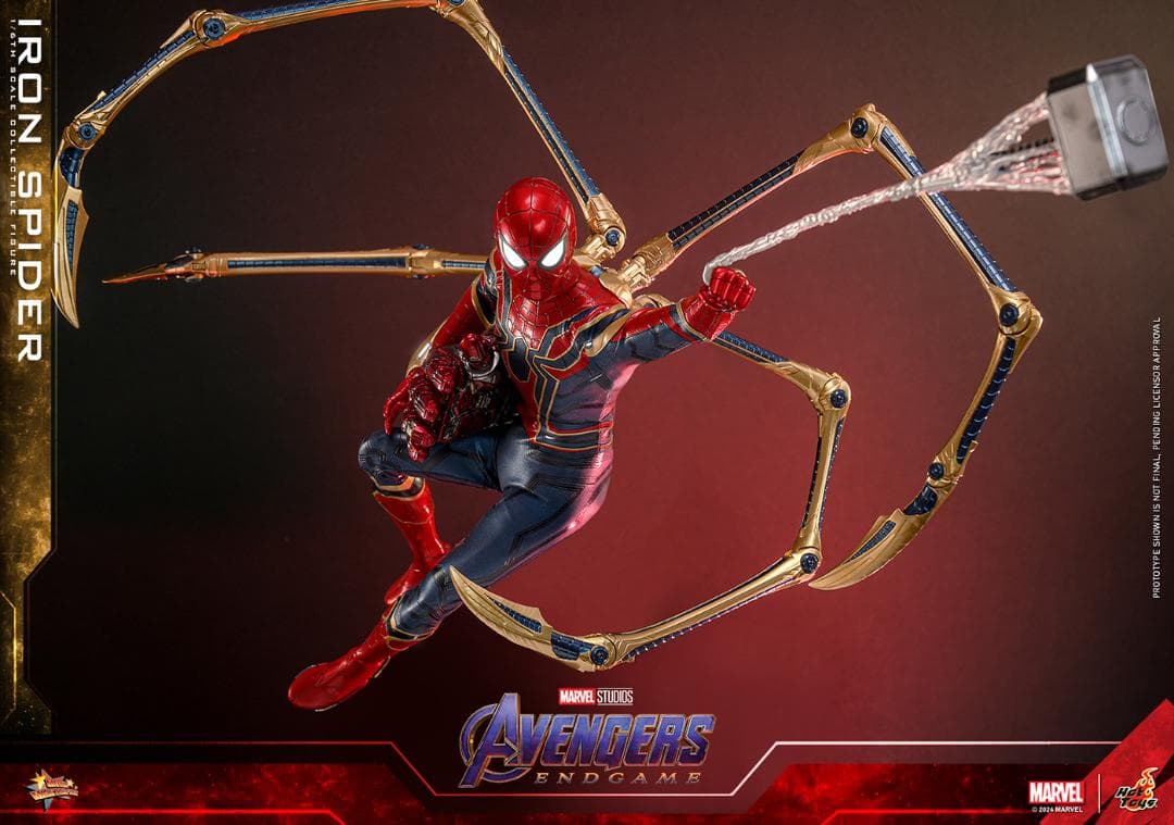 ホットトイズ 1/6 アベンジャーズ アイアン・スパイダー MMS761
