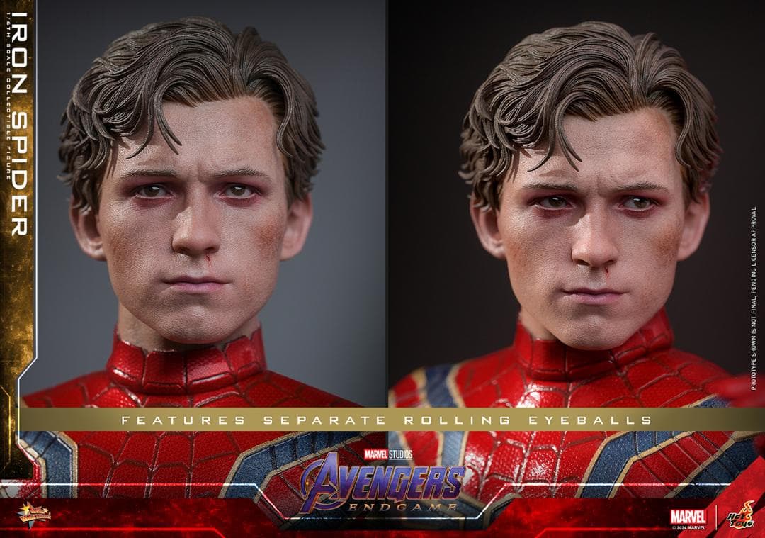 ホットトイズ 1/6 アベンジャーズ アイアン・スパイダー MMS761