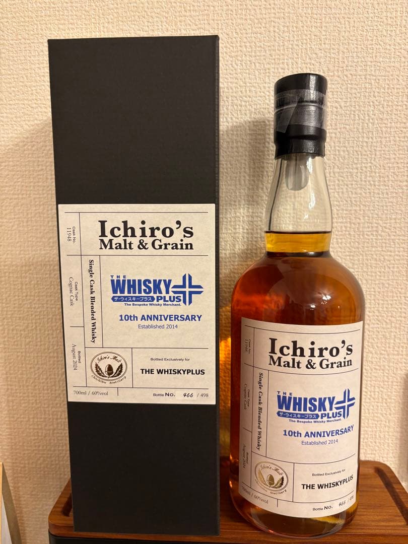ウイスキー Ichiro's Malt whisky+10th ANNIVERSARY