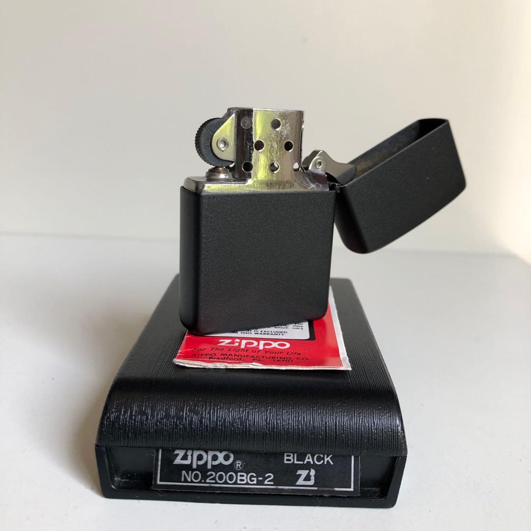 レア1982年製未使用ZIPPO イタリックロゴデザインZIPPO