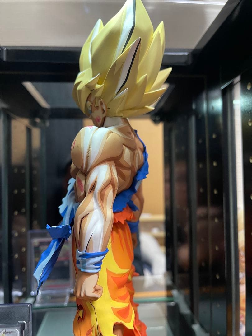 ドラゴンボール　孫悟空　リペイント　伝説の超サイヤ人　二次元彩色