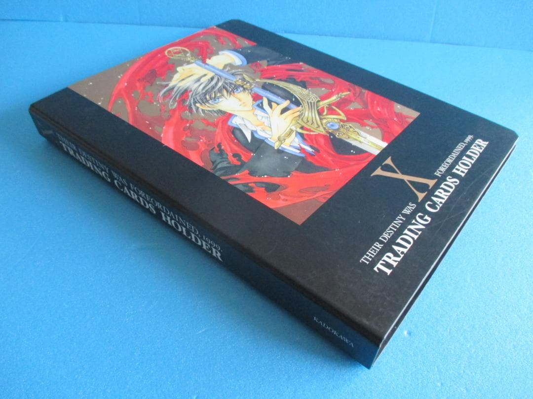 年代物◎CLAMP X　トレカセット　ファイル付◎クランプエックスカード