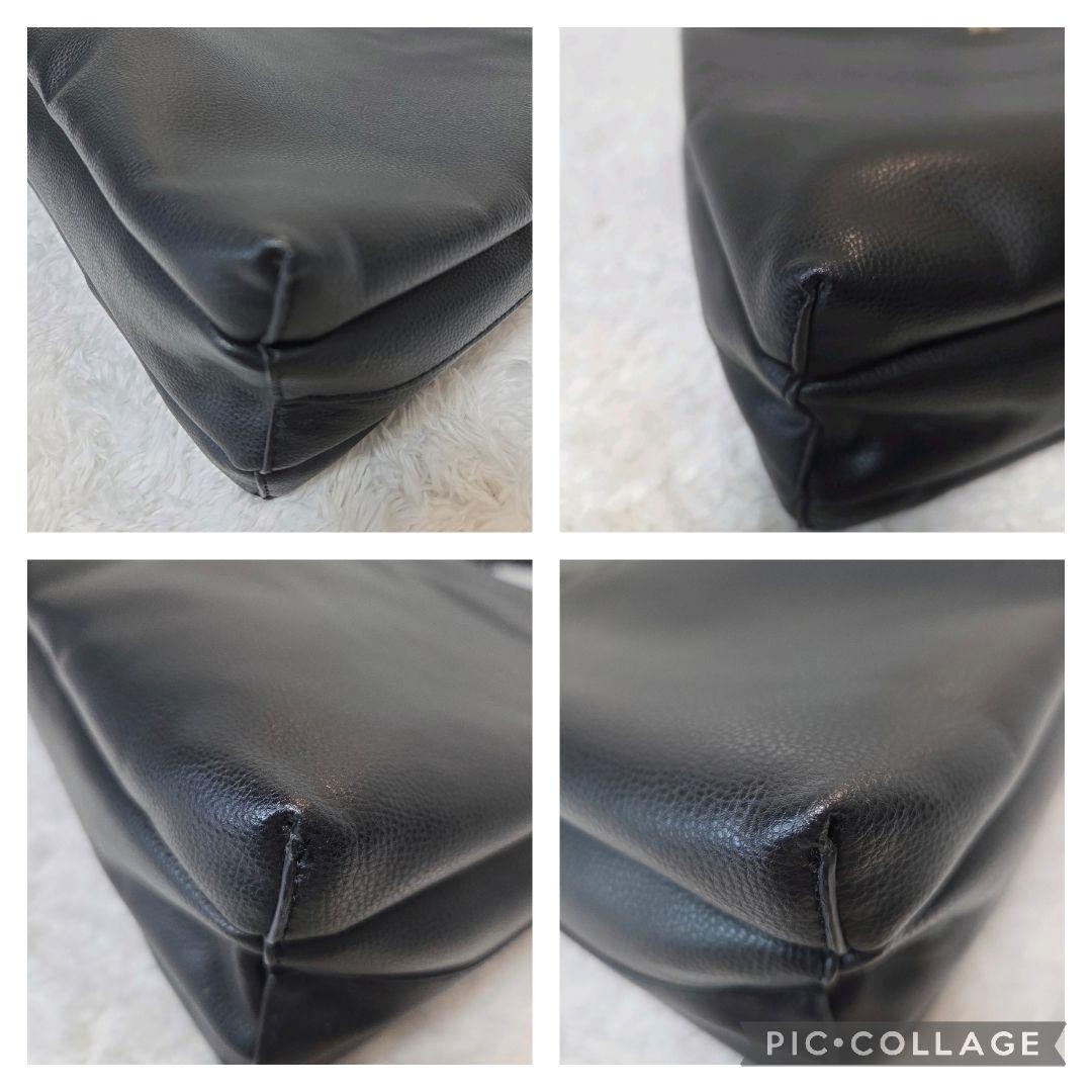  モノグラム2WAYサッチェルバッグ ブラック OS