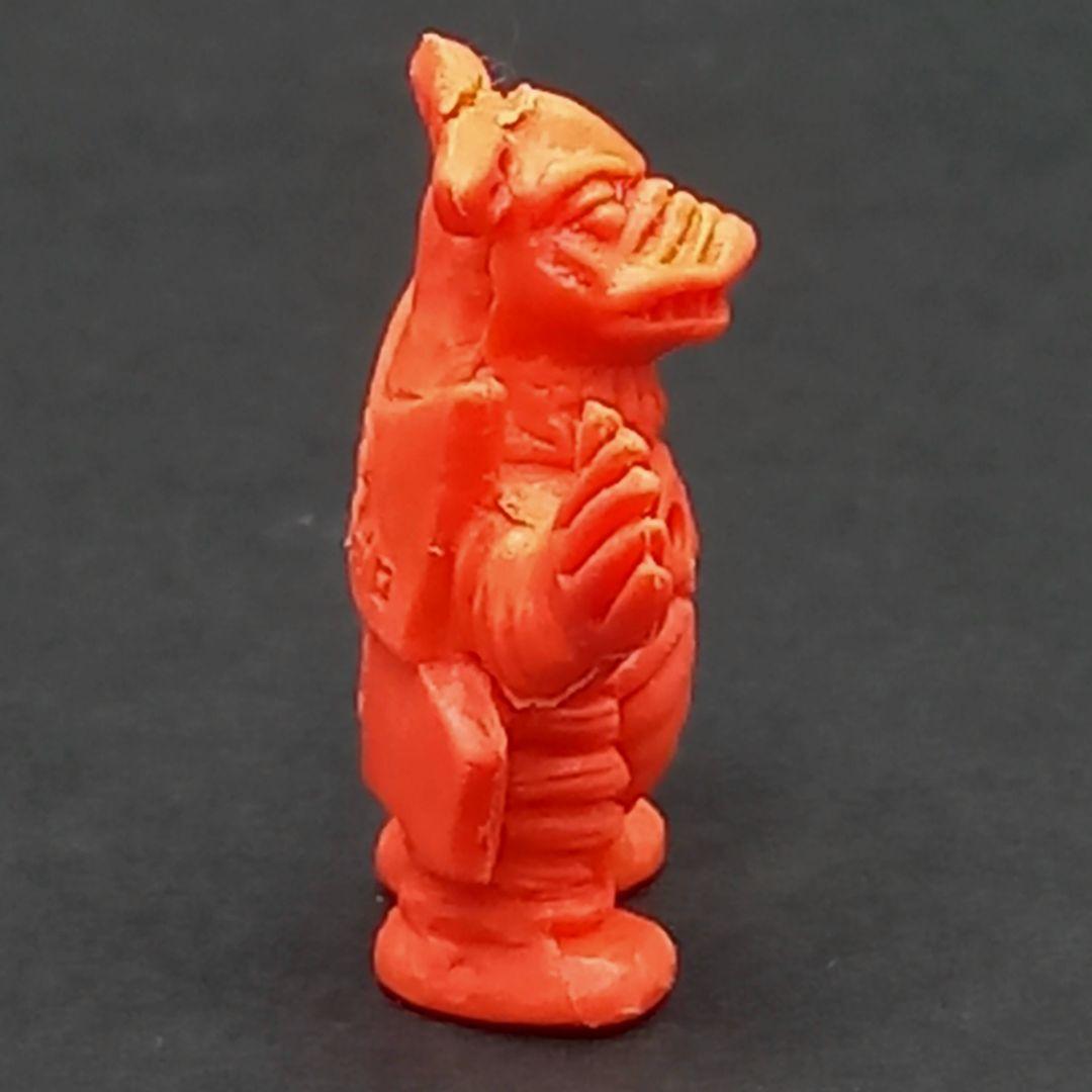 【バイブ星人】橙色　ウルトラ 怪獣 消しゴム 特撮 当時もの
