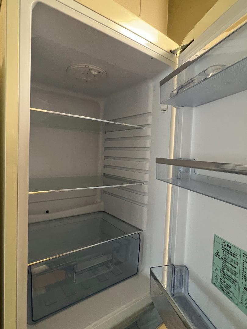 Grand Line ホワイト冷蔵庫 レトロスタイル 2ドア 2020年製