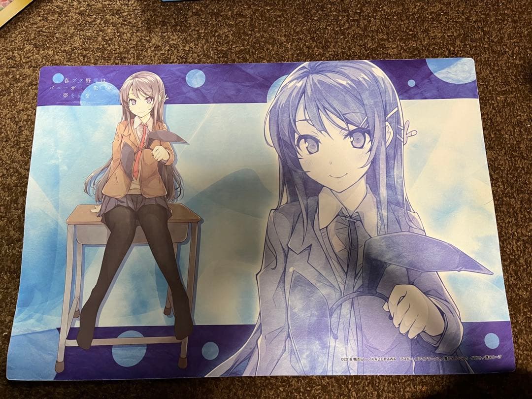 青春ブタ野郎 スリーブ デッキケース プレイマット ストレージボックス サプライ