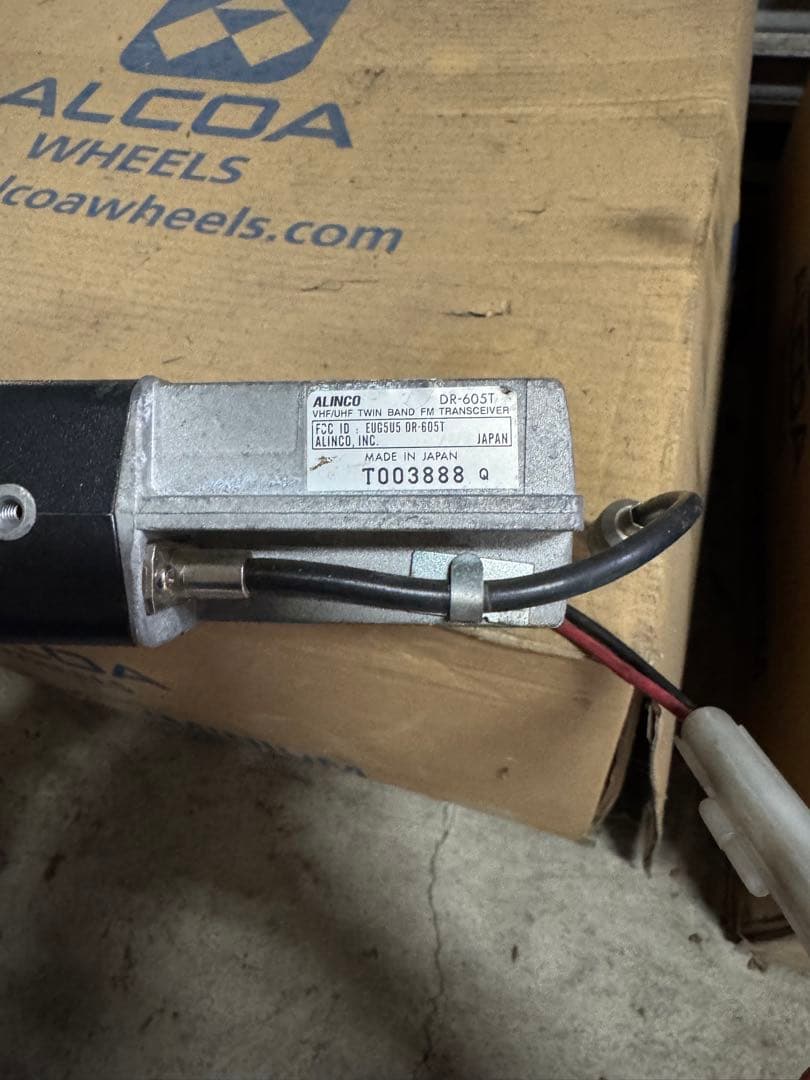 ALINCO DR-605T 受信機