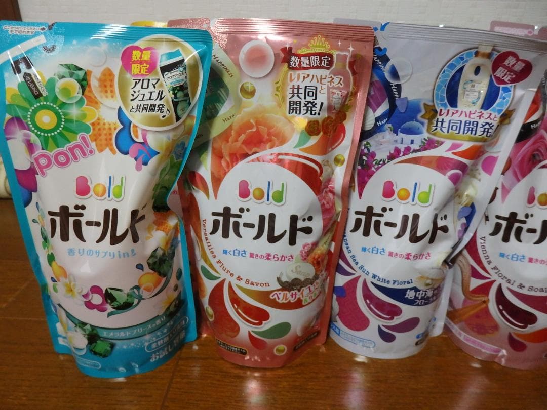 数量限定♪新品未使用♪P&G 洗濯洗剤 ボールド 本体 つめかえ 14点セット