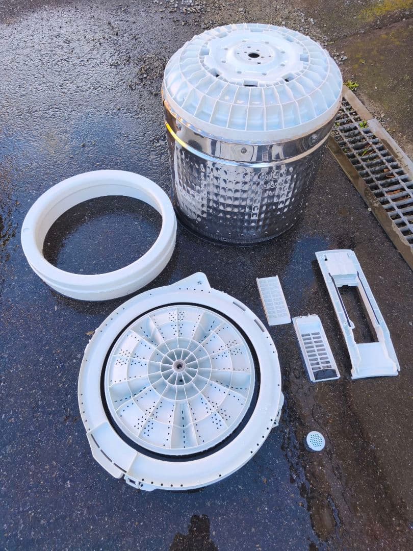 関東限 24年製 条件で配送無料 分解清掃済 縦型洗濯機 全自動洗濯機 洗濯機