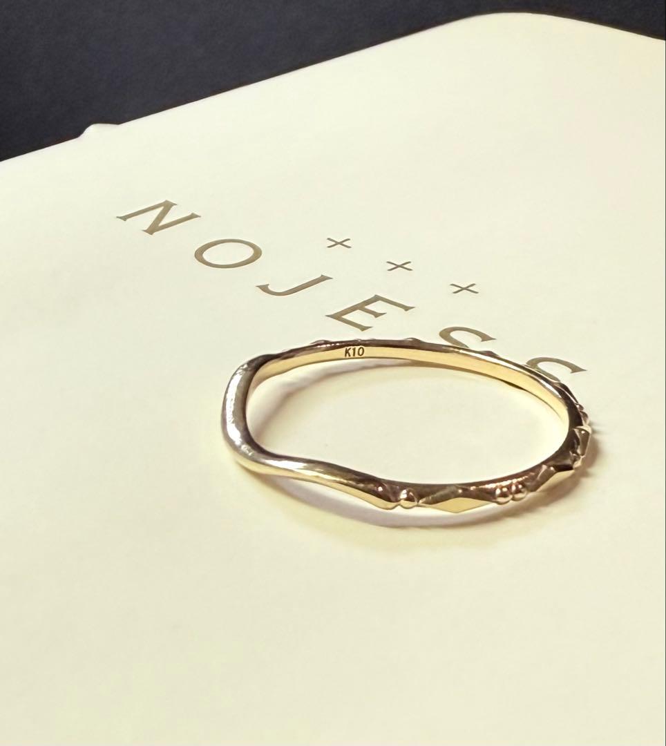 ◼️現行品◼️【NOJESS】K10デザインリング