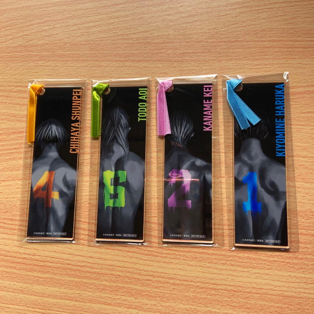 忘却バッテリー22巻発売記念アクリルしおりセット　当選人数100名