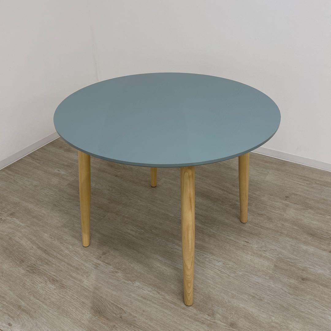 新品・アウトレット☆ダイニングテーブル 丸テーブル ラウンド 円形 食卓 北欧風