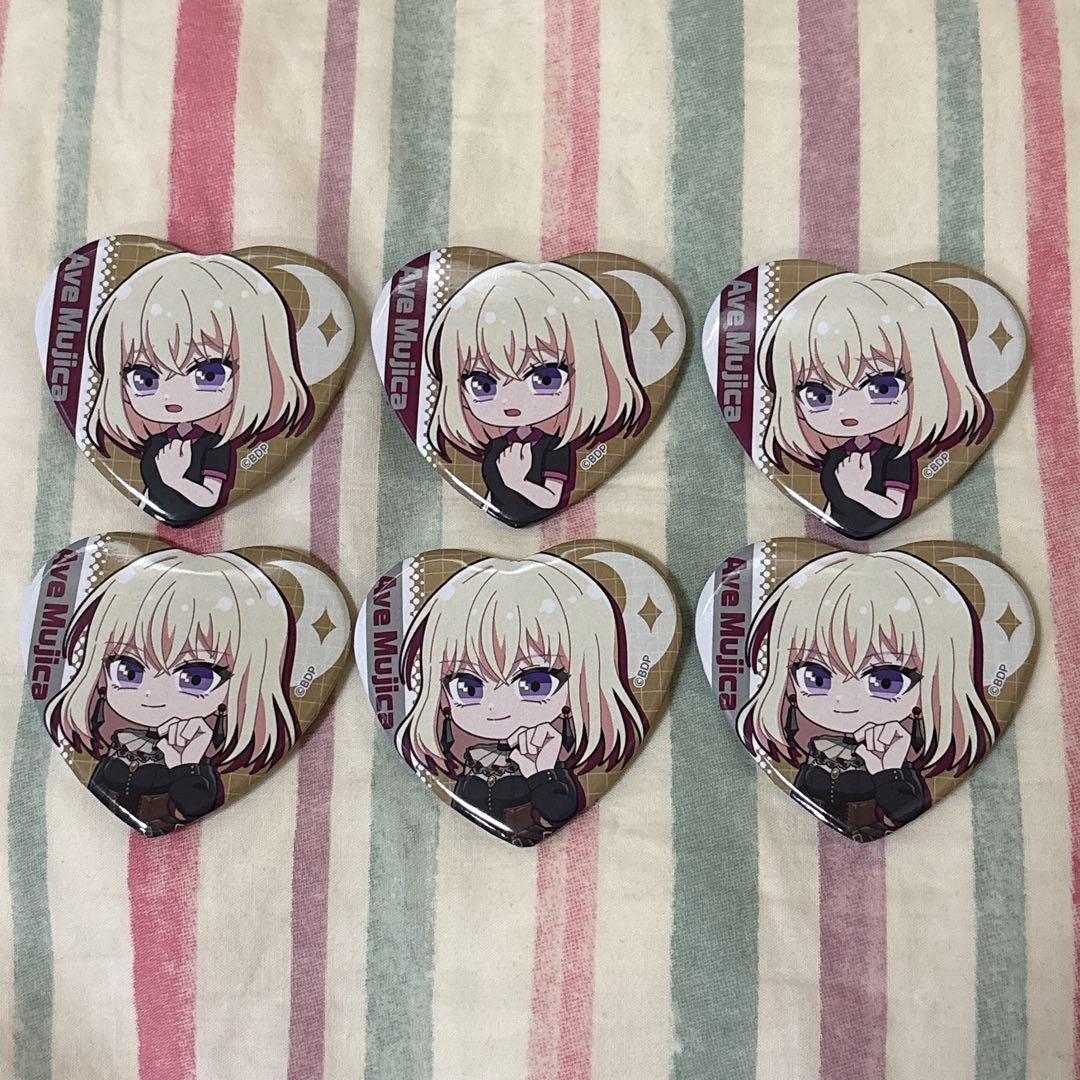 バンドリ Ave Mujica PalVerse ハート型缶バッジ ドロリス