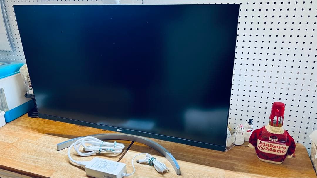 ［引き取り限定】京都南部　4K LG 32UN550W 32インチモニターPS5