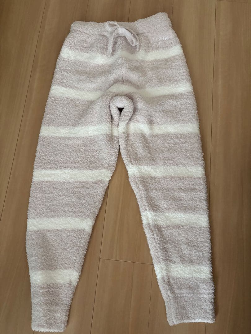 【新品タグ付ピンク】ジェラートピケ パジャマ&ボーダーロングパンツ　セットアップ