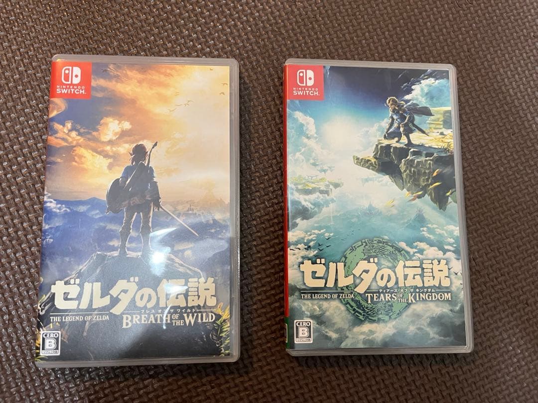 ゼルダの伝説 ブレスオブザワイルドとティアーズオブザキングダム　セット