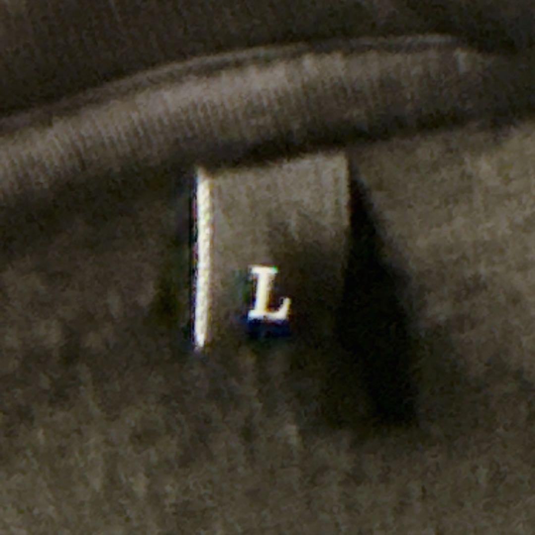 未使用級 DIESEL ディーゼル 異素材ZIPパーカー L ブラック