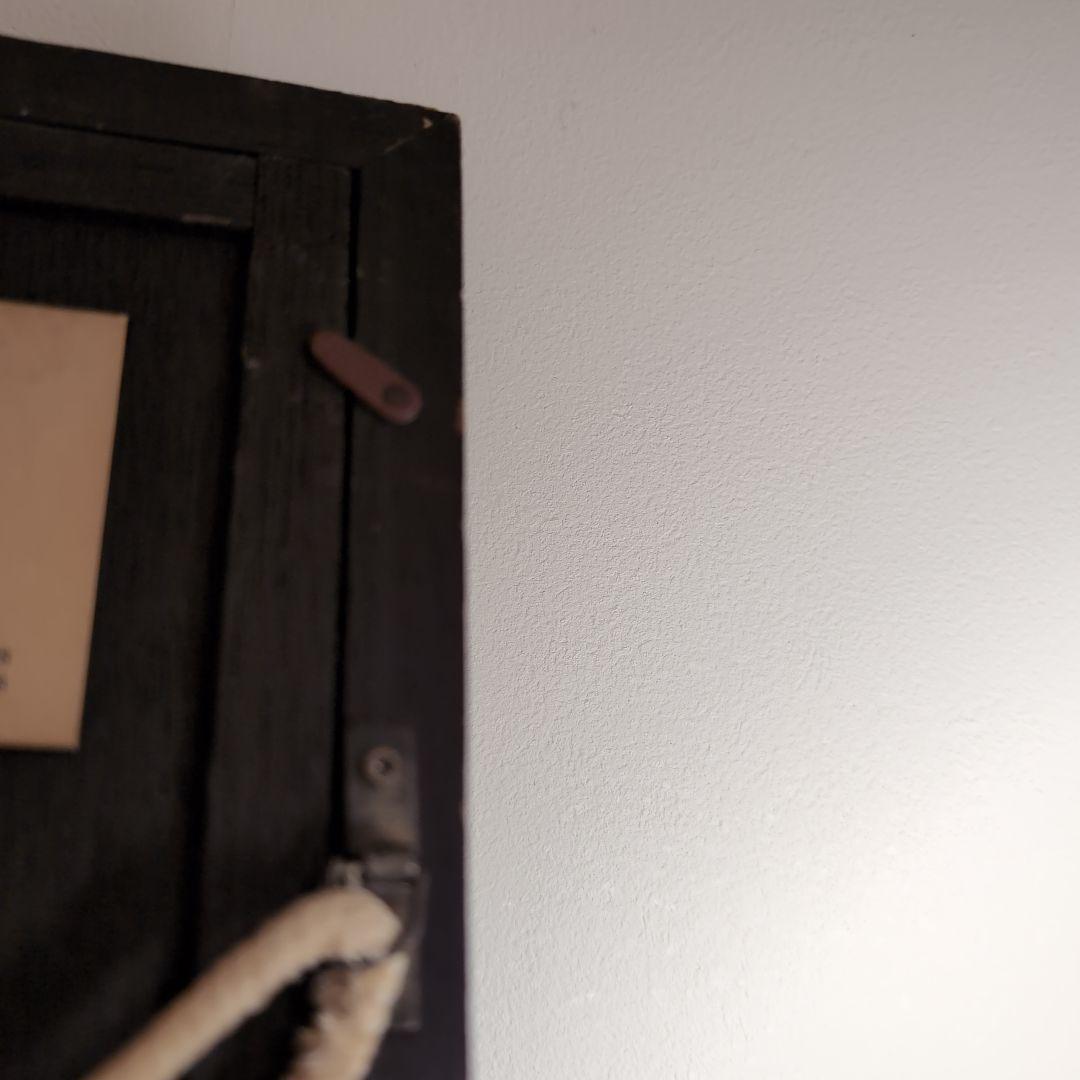 石永皓一郎　人形 金色フレーム 少女人形の肖像　新美術協会会員