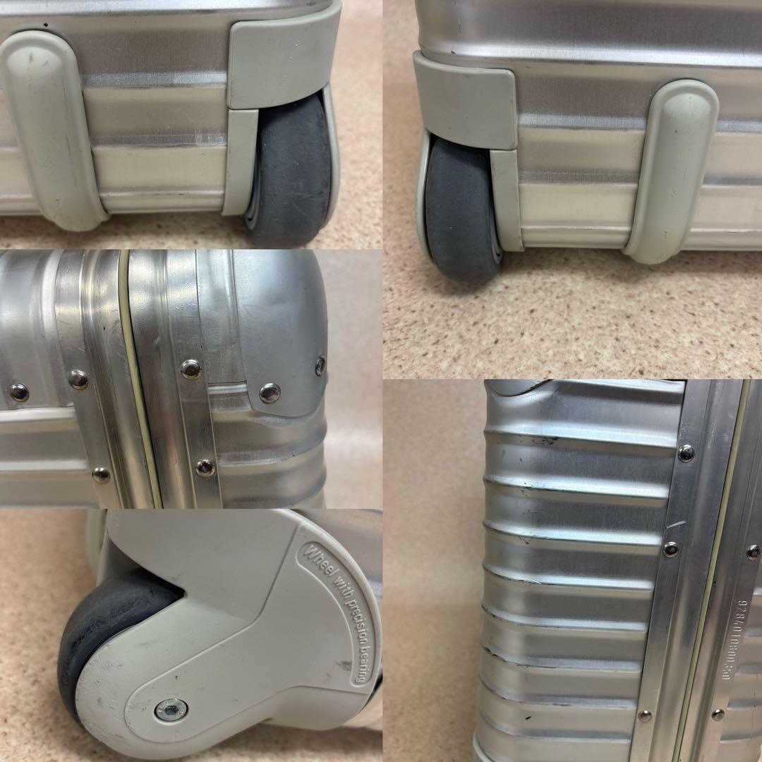 え*び様 良品 希少 廃盤 リモワ トパーズ 2輪 ビジネストロリー 機内持ち込