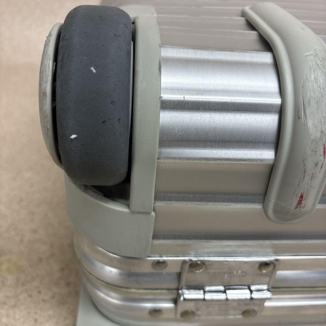 え*び様 良品 希少 廃盤 リモワ トパーズ 2輪 ビジネストロリー 機内持ち込