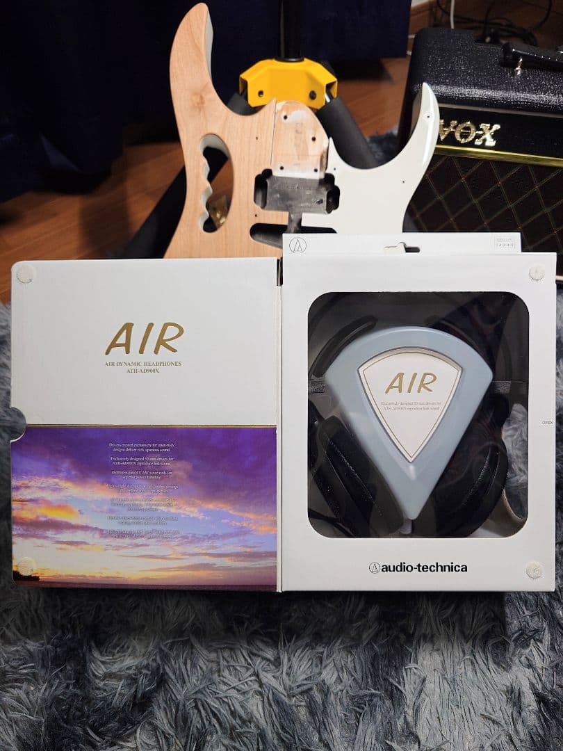 オーディオテクニカ ATH-AD900X ヘッドホン 有線 開放型 ケーブル3m