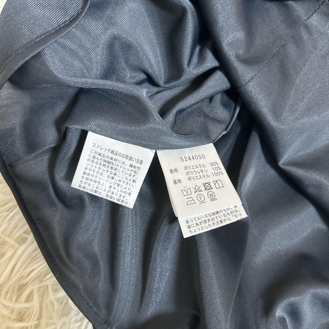 極美品✨ルネ 2022年モデル 秋冬に◎ミモレ丈 パール タック スカート 34