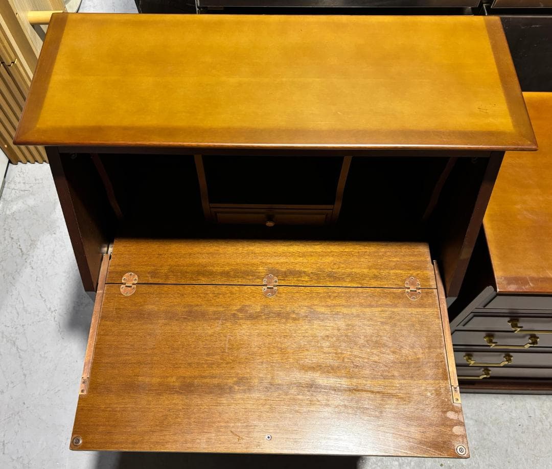 JJMARUNI マルニ木工 ライティングビューロー デスク 幅75cm