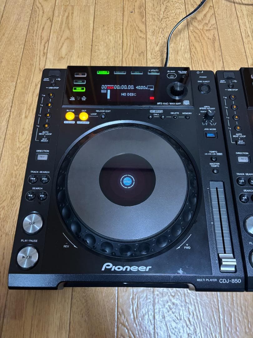 Pioneer CDJ850 ブラック 2台セット