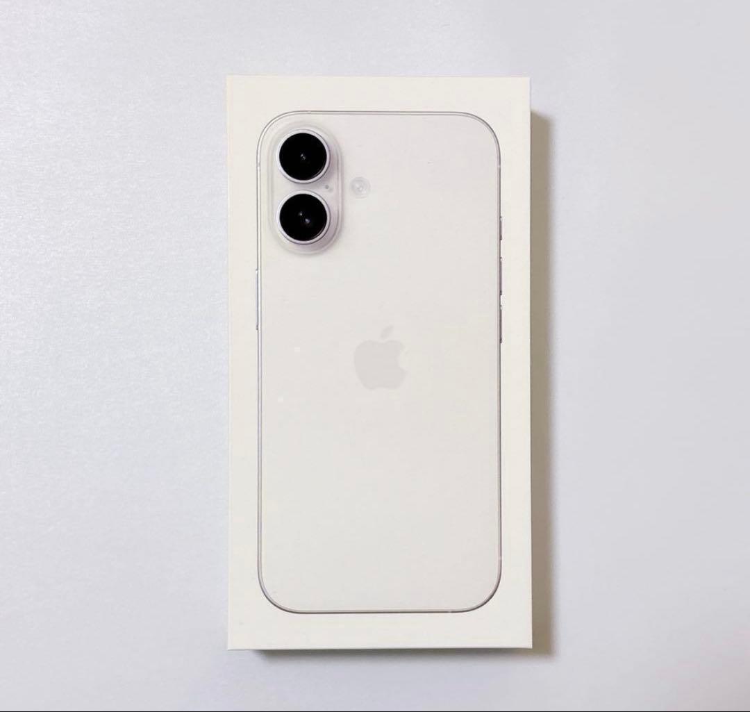 即日発送！Apple iPhone 16 ホワイト 本体　SIMフリー